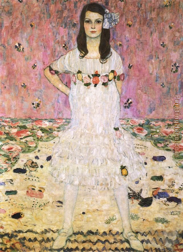 Portrait of Maeda Primavesi painting - Gustav Klimt Portrait of Maeda Primavesi art painting